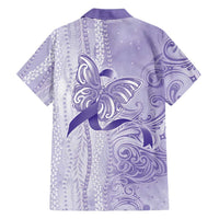Epilepsy Awareness Family Matching Tank Maxi Dress and Hawaiian Shirt Maile Pikake Lokelani Crown Flower Lei Inspired LT9 - Polynesian Pride