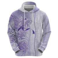 Epilepsy Awareness Hoodie Maile Pikake Lokelani Crown Flower Lei Inspired