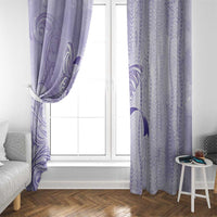 Epilepsy Awareness Window Curtain Maile Pikake Lokelani Crown Flower Lei Inspired