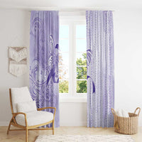 Epilepsy Awareness Window Curtain Maile Pikake Lokelani Crown Flower Lei Inspired