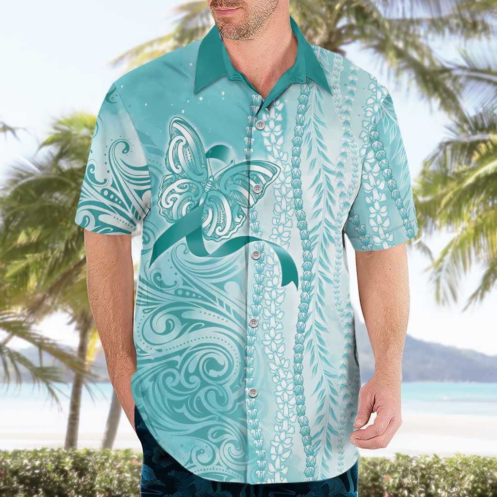 PTSD Awareness Hawaiian Shirt Maile Pikake Lokelani Crown Flower Lei Inspired LT9 - Polynesian Pride