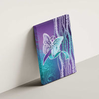 Suicide Prevention Awareness Canvas Wall Art Maile Pikake Lokelani Crown Flower Lei Inspired