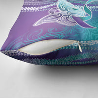 Suicide Prevention Awareness Pillow Cover Maile Pikake Lokelani Crown Flower Lei Inspired LT9 - Polynesian Pride