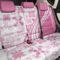 Pink Hawaiian Quilt Pattern Back Car Seat Cover Mixed Polynesian Tribal Arty LT9 - Polynesian Pride