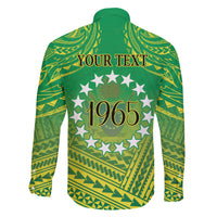 Cook Islands Constitution Day Family Matching Short Sleeve Bodycon Dress and Hawaiian Shirt Kuki Airani Since 1965 LT9 - Polynesian Pride
