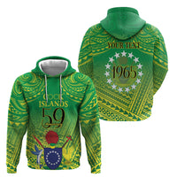 Cook Islands Constitution Day Hoodie Kuki Airani Since 1965