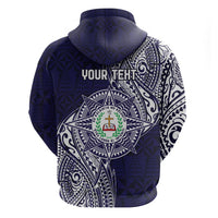 Personalised Tonga Sia'atoutai Theological College Hoodie Since 1948 Special Kupesi Pattern LT9 - Polynesian Pride