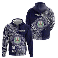 Personalised Tonga Sia'atoutai Theological College Hoodie Since 1948 Special Kupesi Pattern LT9 - Polynesian Pride