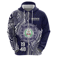 Personalised Tonga Sia'atoutai Theological College Hoodie Since 1948 Special Kupesi Pattern LT9 - Polynesian Pride