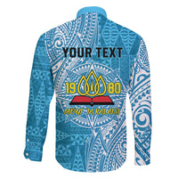 Personalised Tonga Lavengamalie College Family Matching Summer Maxi Dress and Hawaiian Shirt Since 1980 Special Kupesi Pattern LT9 - Polynesian Pride