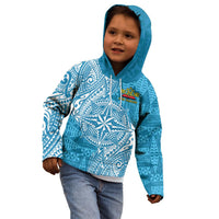 Personalised Tonga Lavengamalie College Kid Hoodie Since 1980 Special Kupesi Pattern LT9 - Polynesian Pride