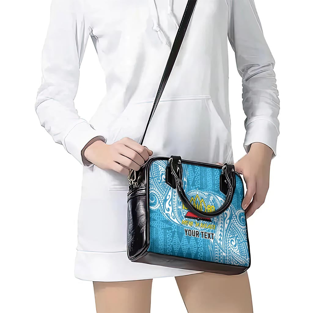 Personalised Tonga Lavengamalie College Shoulder Handbag Since 1980 Special Kupesi Pattern