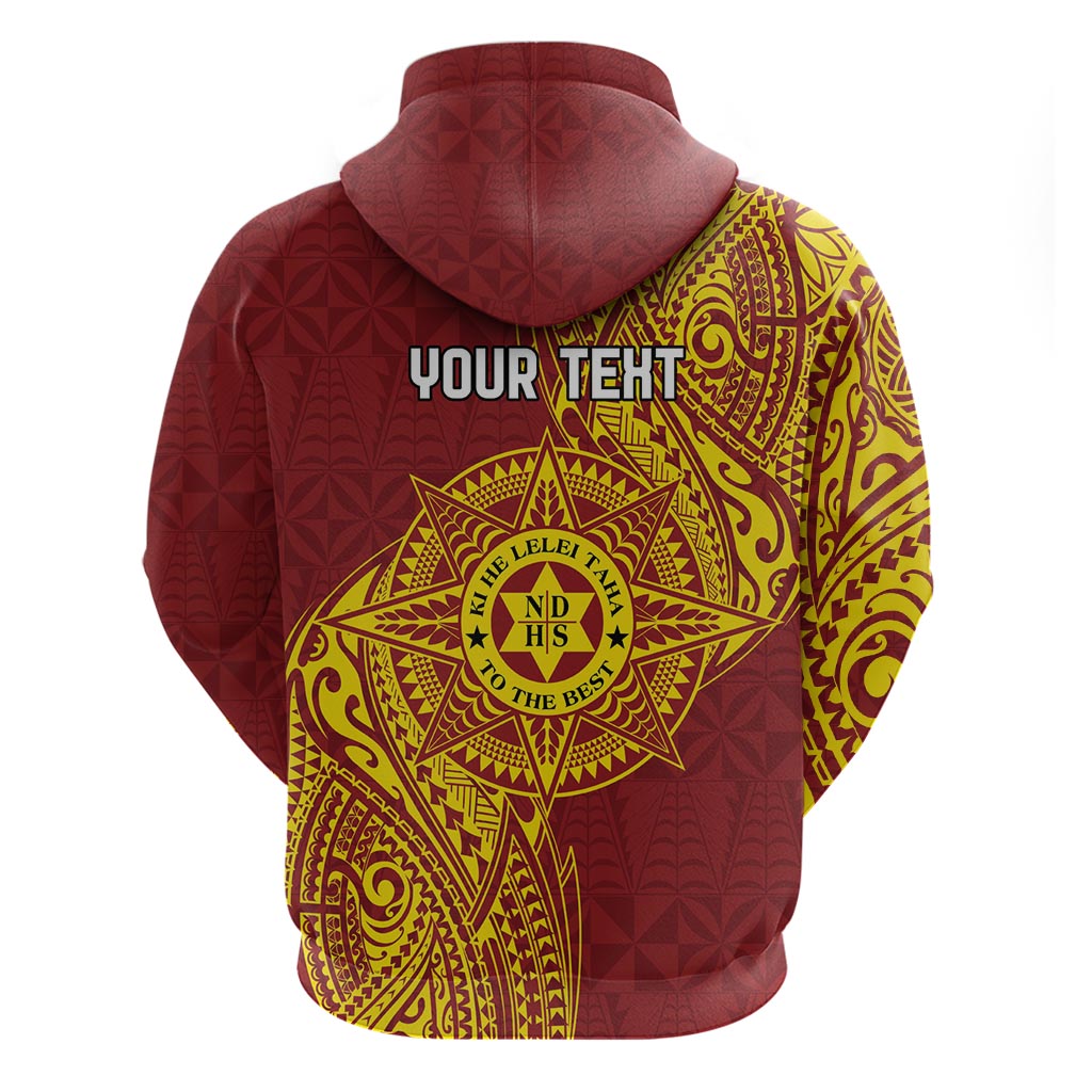 Personalised Tonga Niuatoputapu High School Hoodie Special Kupesi Pattern LT9 - Polynesian Pride
