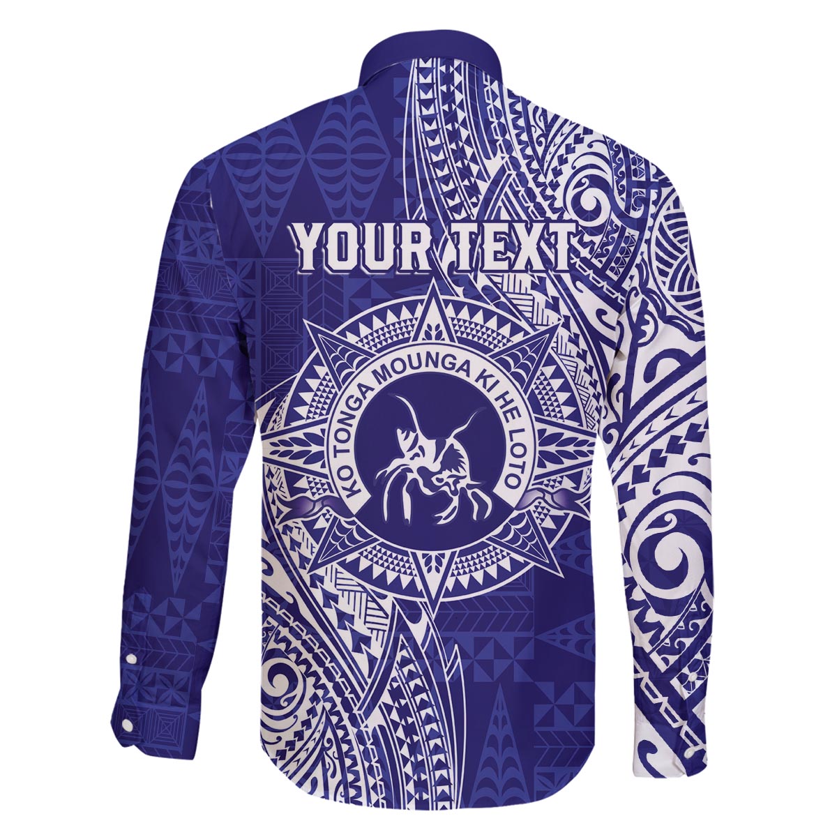 Personalised Tonga Queen Salote College Family Matching Off The Shoulder Long Sleeve Dress and Hawaiian Shirt Kolisi Fefine 1926 Special Kupesi Pattern LT9 - Polynesian Pride