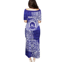 Personalised Tonga Queen Salote College Family Matching Puletasi and Hawaiian Shirt Kolisi Fefine 1926 Special Kupesi Pattern LT9 - Polynesian Pride