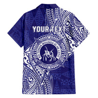 Personalised Tonga Queen Salote College Family Matching Summer Maxi Dress and Hawaiian Shirt Kolisi Fefine 1926 Special Kupesi Pattern LT9 - Polynesian Pride