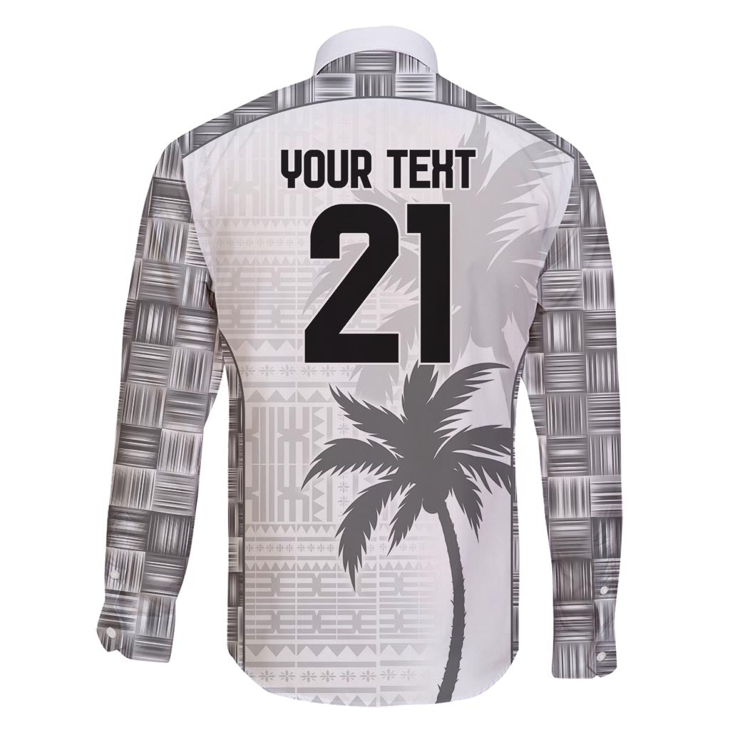 Custom Fiji Rugby Family Matching Off Shoulder Short Dress and Hawaiian Shirt History Champions World Cup 7s - White LT9 - Polynesian Pride