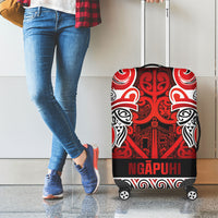 Aotearoa Iwi Ngapuhi Luggage Cover Maori Wharenui House Tribal Pattern LT9 - Polynesian Pride