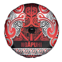 Aotearoa Iwi Ngapuhi Spare Tire Cover Maori Wharenui House Tribal Pattern LT9 - Polynesian Pride