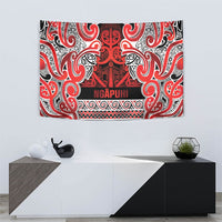 Aotearoa Iwi Ngapuhi Tapestry Maori Wharenui House Tribal Pattern LT9 - Polynesian Pride
