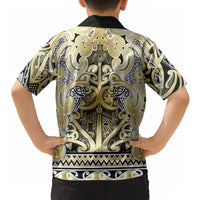 Aotearoa Iwi Ngati Whatua Hawaiian Shirt Maori Wharenui House Tribal Pattern LT9 - Polynesian Pride