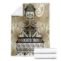 Aotearoa Iwi Waikato Tainui Blanket Maori Wharenui House Tribal Pattern LT9 - Polynesian Pride