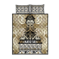 Aotearoa Iwi Waikato Tainui Quilt Bed Set Maori Wharenui House Tribal Pattern LT9 - Polynesian Pride