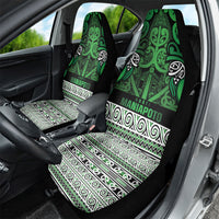 Aotearoa Iwi Ngati Maniapoto Car Seat Cover Maori Wharenui House Tribal Pattern LT9 - Polynesian Pride