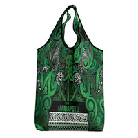 Aotearoa Iwi Ngati Maniapoto Grocery Bag Maori Wharenui House Tribal Pattern LT9 - Polynesian Pride