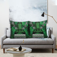 Aotearoa Iwi Ngati Maniapoto Pillow Cover Maori Wharenui House Tribal Pattern LT9 - Polynesian Pride