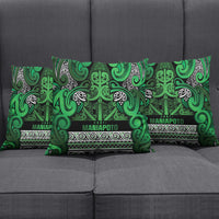 Aotearoa Iwi Ngati Maniapoto Pillow Cover Maori Wharenui House Tribal Pattern LT9 - Polynesian Pride