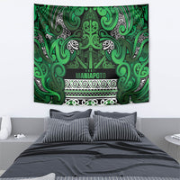 Aotearoa Iwi Ngati Maniapoto Tapestry Maori Wharenui House Tribal Pattern LT9 - Polynesian Pride