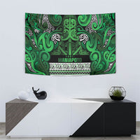 Aotearoa Iwi Ngati Maniapoto Tapestry Maori Wharenui House Tribal Pattern LT9 - Polynesian Pride