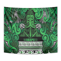 Aotearoa Iwi Ngati Maniapoto Tapestry Maori Wharenui House Tribal Pattern LT9 - Polynesian Pride