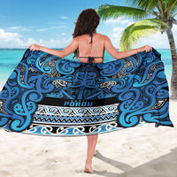 Aotearoa Iwi Ngati Porou Sarong Maori Wharenui House Tribal Pattern LT9 - Polynesian Pride