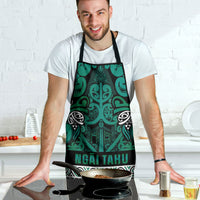 Aotearoa Iwi Ngai Tahu Apron Maori Wharenui House Tribal Pattern LT9 - Polynesian Pride
