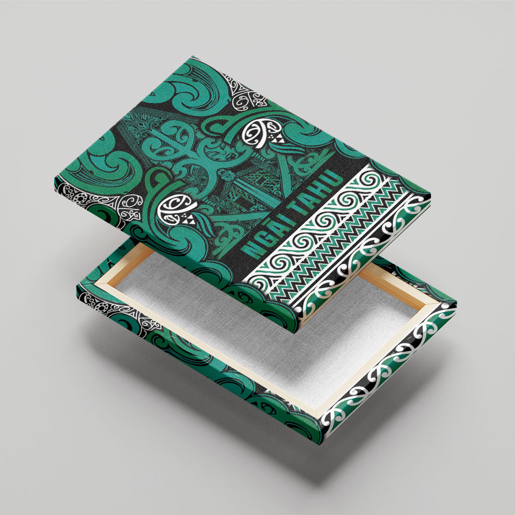 Aotearoa Iwi Ngai Tahu Canvas Wall Art Maori Wharenui House Tribal Pattern LT9 - Polynesian Pride
