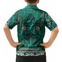 Aotearoa Iwi Ngai Tahu Hawaiian Shirt Maori Wharenui House Tribal Pattern LT9 - Polynesian Pride