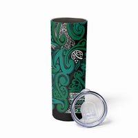 Aotearoa Iwi Ngai Tahu Skinny Tumbler Maori Wharenui House Tribal Pattern LT9 - Polynesian Pride