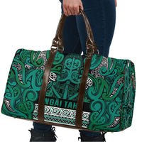 Aotearoa Iwi Ngai Tahu Travel Bag Maori Wharenui House Tribal Pattern LT9 - Polynesian Pride