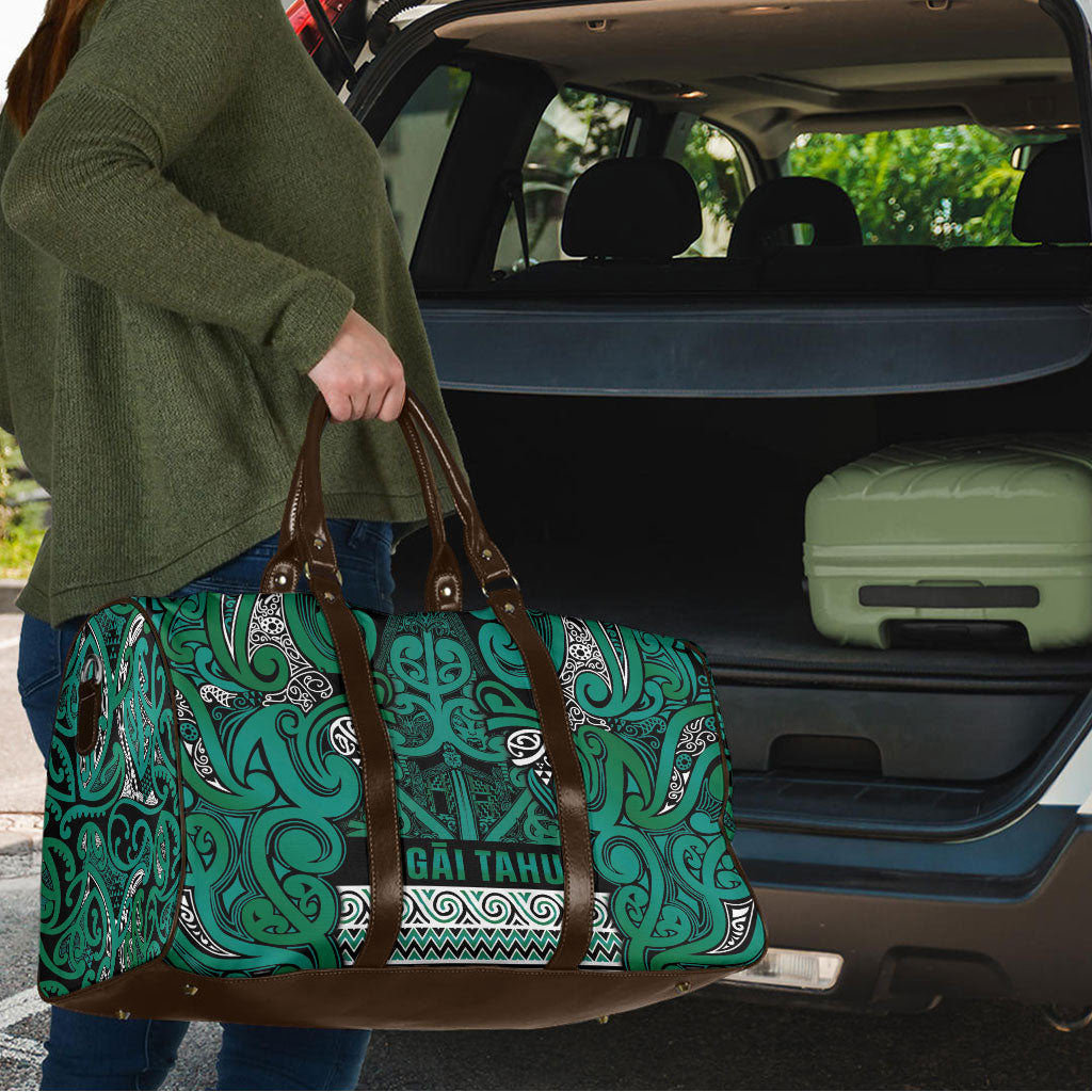 Aotearoa Iwi Ngai Tahu Travel Bag Maori Wharenui House Tribal Pattern LT9 - Polynesian Pride