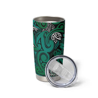 Aotearoa Iwi Ngai Tahu Tumbler Cup Maori Wharenui House Tribal Pattern LT9 - Polynesian Pride