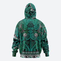 Aotearoa Iwi Ngai Tahu Zip Hoodie Maori Wharenui House Tribal Pattern LT9 - Polynesian Pride