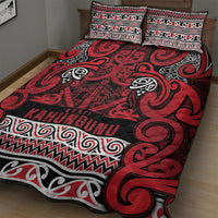 Aotearoa Iwi Ngati Kahungunu Quilt Bed Set Maori Wharenui House Tribal Pattern LT9 - Polynesian Pride