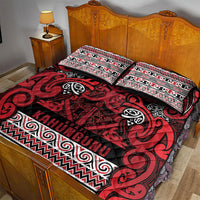 Aotearoa Iwi Ngati Kahungunu Quilt Bed Set Maori Wharenui House Tribal Pattern LT9 - Polynesian Pride