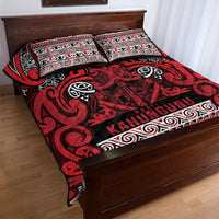 Aotearoa Iwi Ngati Kahungunu Quilt Bed Set Maori Wharenui House Tribal Pattern LT9 - Polynesian Pride