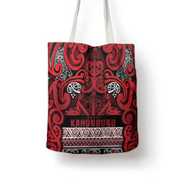 Aotearoa Iwi Ngati Kahungunu Tote Bag Maori Wharenui House Tribal Pattern LT9 - Polynesian Pride