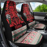 Aotearoa Iwi Tuhoe Car Seat Cover Maori Wharenui House Tribal Pattern LT9 - Polynesian Pride