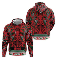 Aotearoa Iwi Tuhoe Hoodie Maori Wharenui House Tribal Pattern LT9 - Polynesian Pride