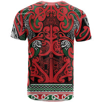 Aotearoa Iwi Tuhoe T Shirt Maori Wharenui House Tribal Pattern LT9 - Polynesian Pride
